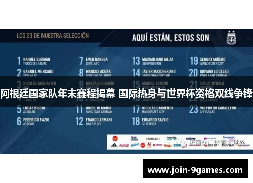 阿根廷国家队年末赛程揭幕 国际热身与世界杯资格双线争锋 阿根廷国家队年末赛程揭幕 国际热身与世界杯资格双线争锋